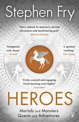 Book cover: Heroes by Stephen Fry