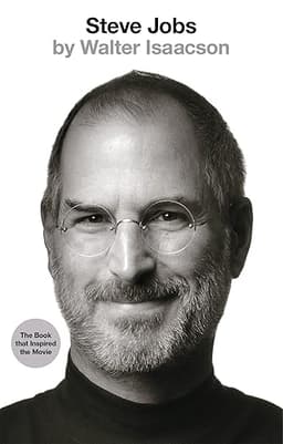 Book cover: Steve Jobs by Walter Isaacson